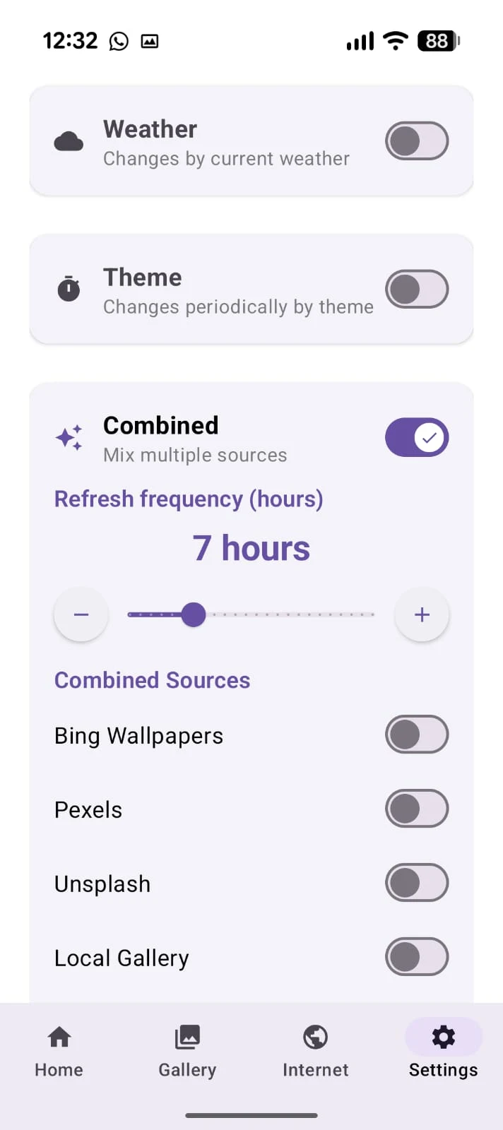WallAuto—Auto Wallpapers screenshot